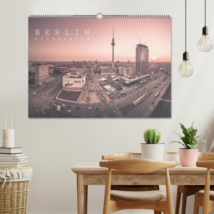 Berlin Citylights (CALVENDO Wandkalender 2025)