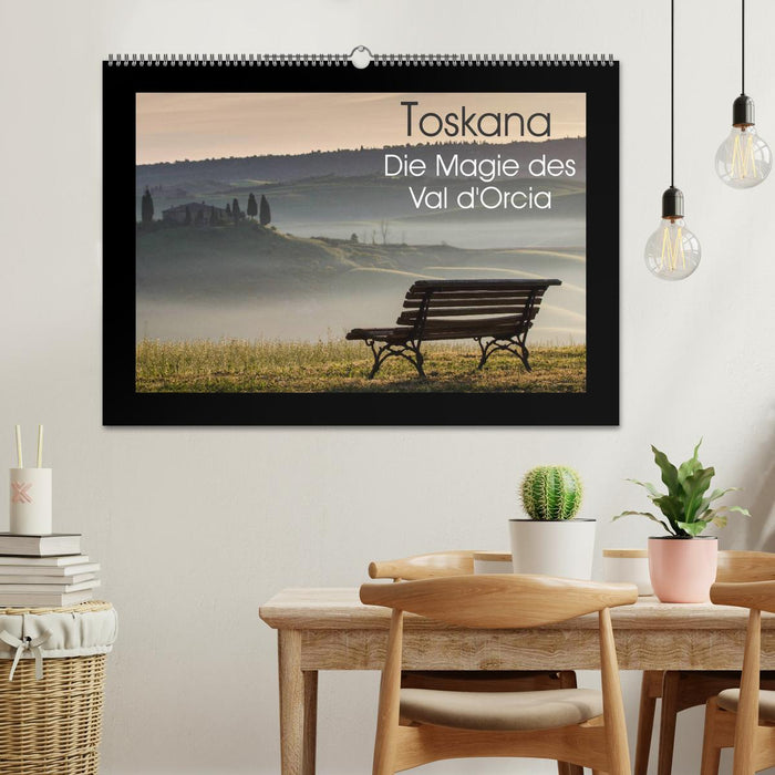 Toskana - Die Magie des Val d'Orcia (CALVENDO Wandkalender 2025)