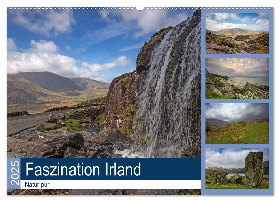 Faszination Irland - Natur pur (CALVENDO Wandkalender 2025)