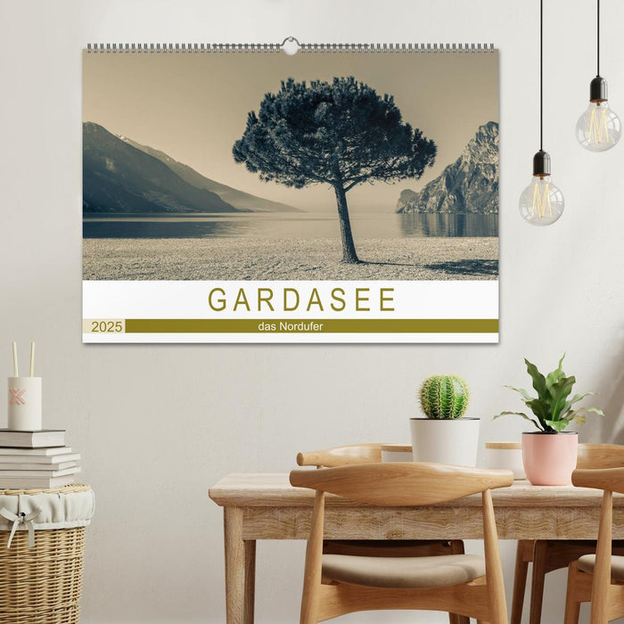 GARDASEE - das Nordufer (CALVENDO Wandkalender 2025)
