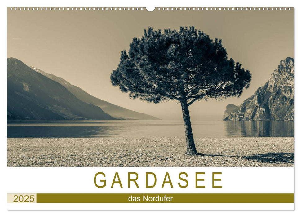 GARDASEE - das Nordufer (CALVENDO Wandkalender 2025)