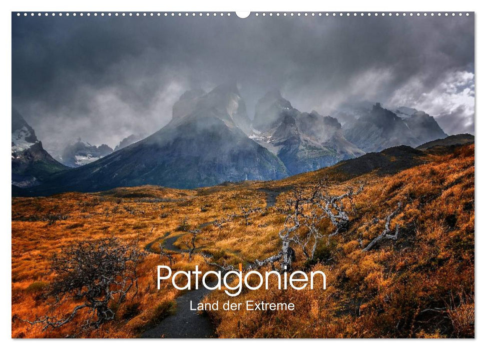 Patagonien-Land der Extreme (CALVENDO Wandkalender 2025)