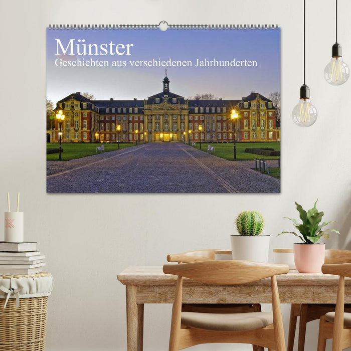 Münster - Geschichten aus verschiedenen Jahrhunderten (CALVENDO Wandkalender 2025)