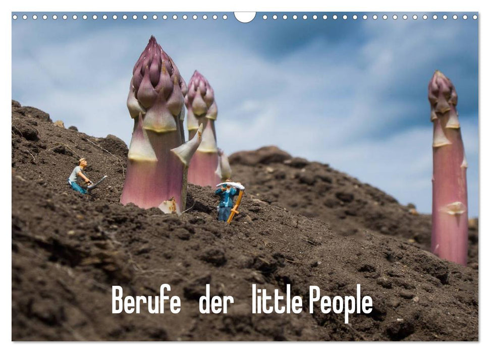 Berufe der little People (CALVENDO Wandkalender 2025)