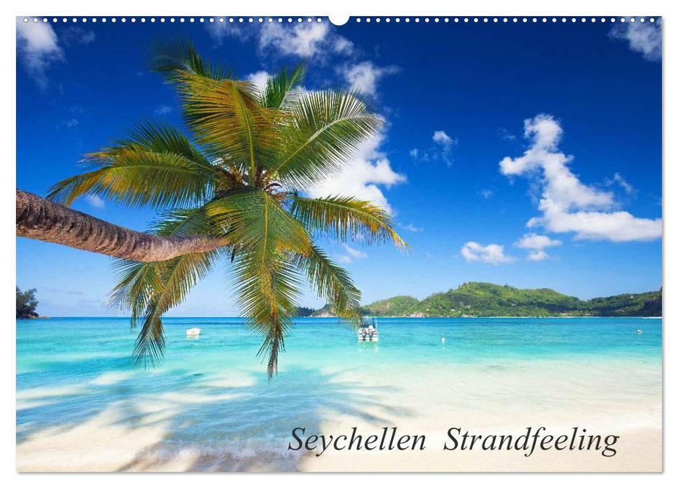 Seychellen Strandfeeling (CALVENDO Wandkalender 2025)