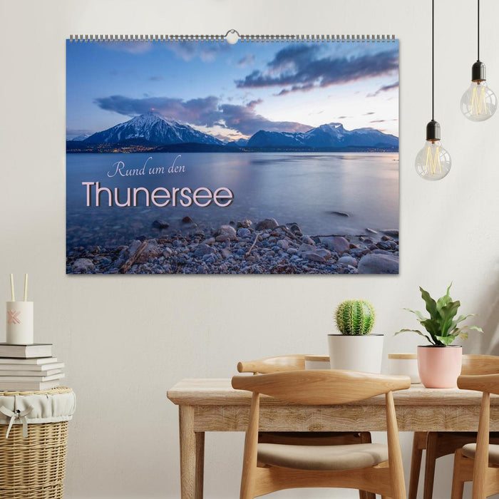 Rund um den Thunersee (CALVENDO Wandkalender 2025)