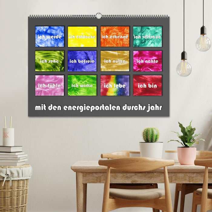 mit den energieportalen durchs jahr (CALVENDO Wandkalender 2025)