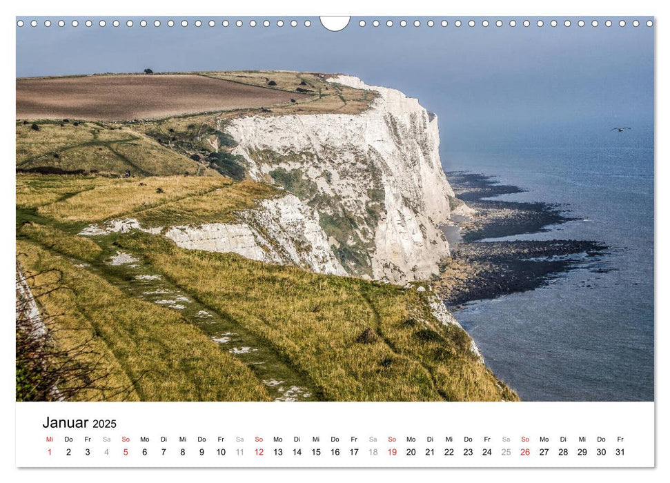 Englands wilder Süden (CALVENDO Wandkalender 2025)