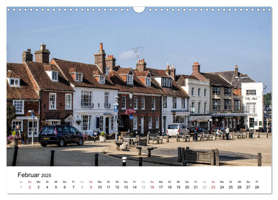 Englands wilder Süden (CALVENDO Wandkalender 2025)