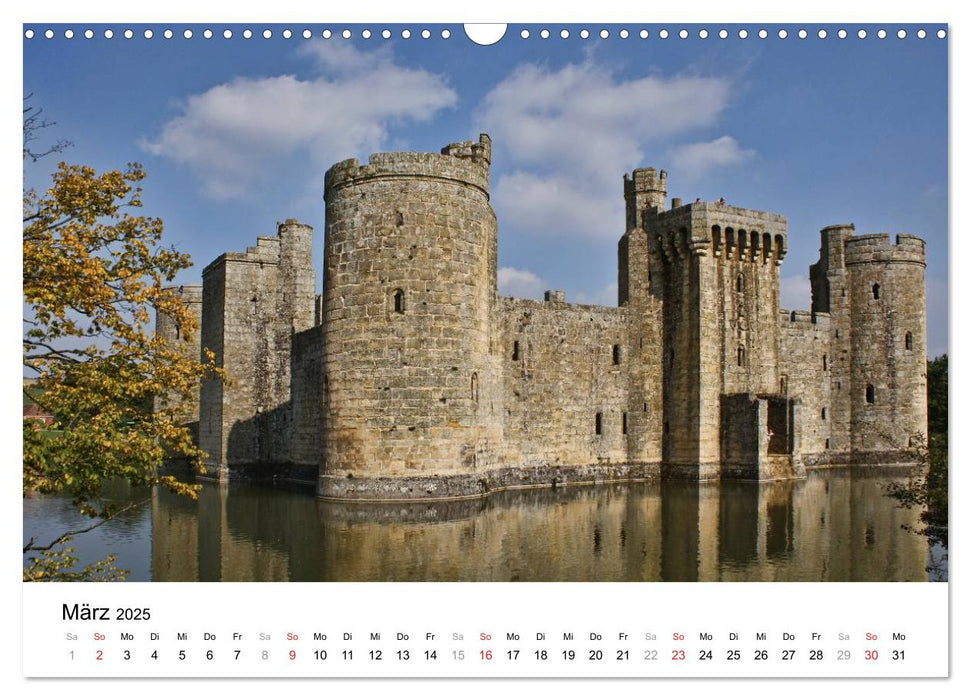 Englands wilder Süden (CALVENDO Wandkalender 2025)