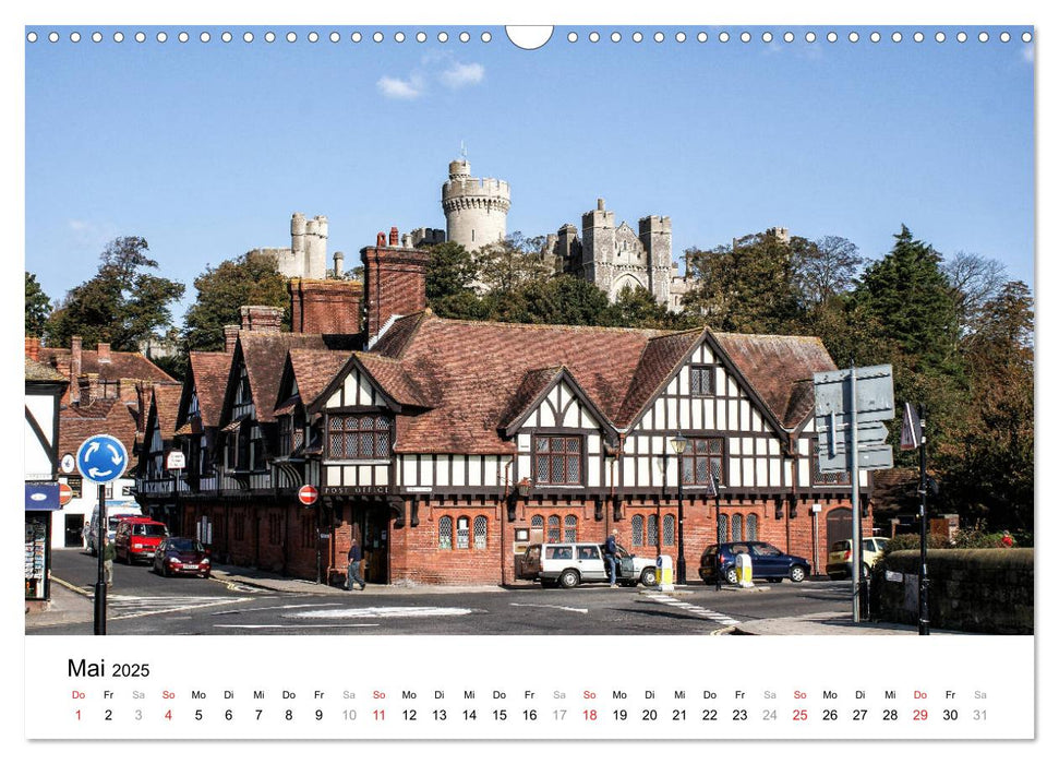 Englands wilder Süden (CALVENDO Wandkalender 2025)