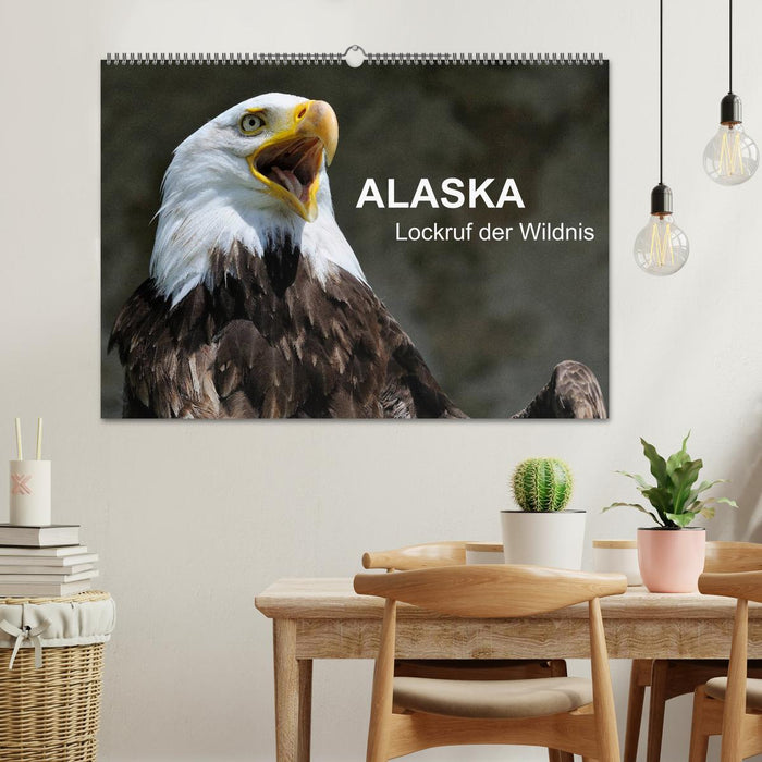 Alaska - Lockruf der Wildnis (CALVENDO Wandkalender 2025)