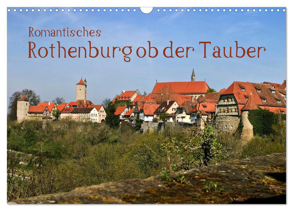 Romantisches Rothenburg ob der Tauber (CALVENDO Wandkalender 2025)