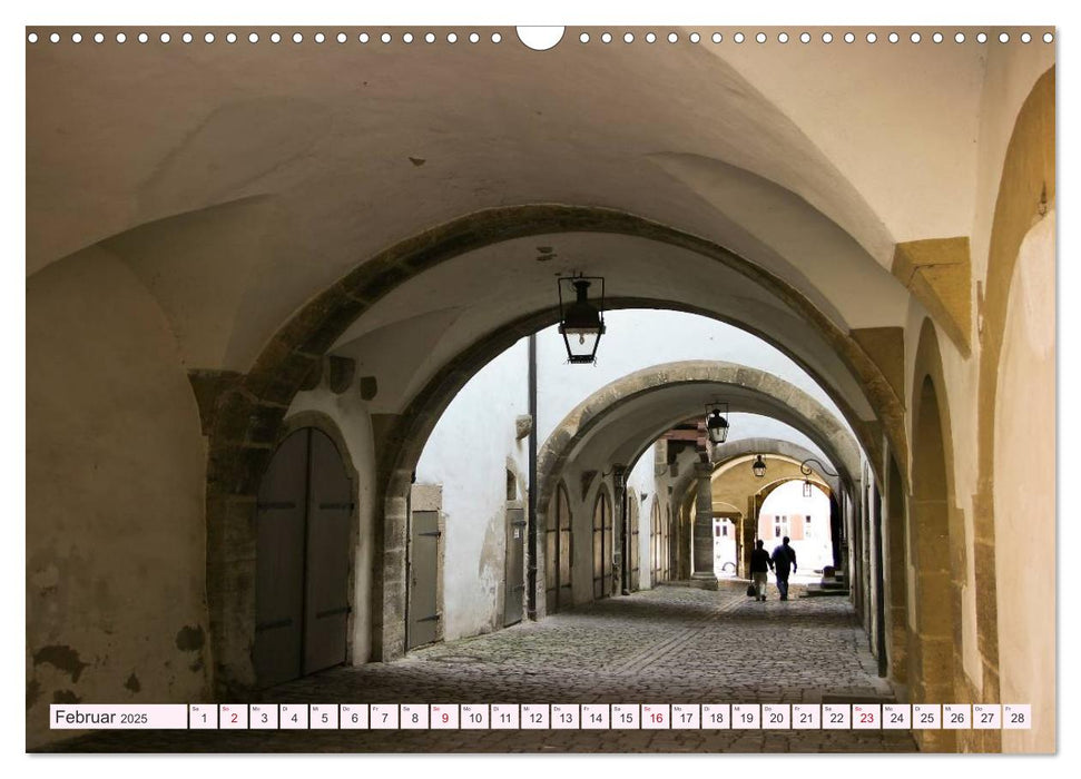 Romantisches Rothenburg ob der Tauber (CALVENDO Wandkalender 2025)