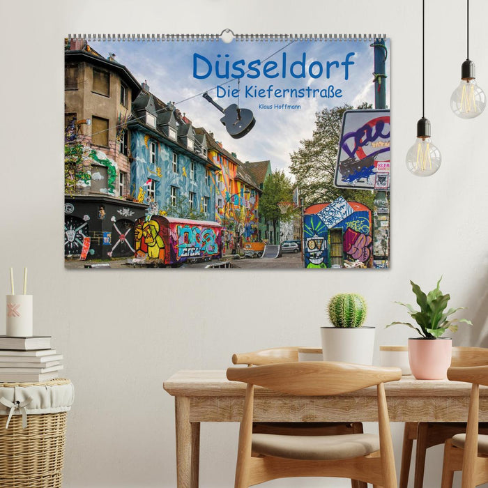 Düsseldorf - Die Kiefernstraße (CALVENDO Wandkalender 2025)