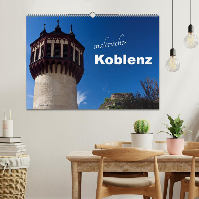 Malerisches Koblenz (CALVENDO Wandkalender 2025)