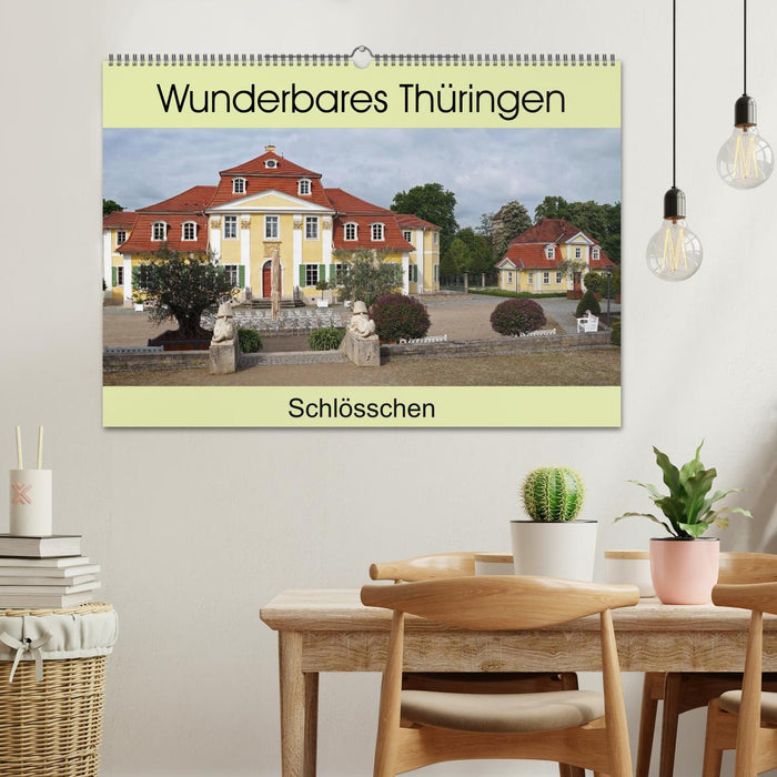 Wunderbares Thüringen - Schlösschen (CALVENDO Wandkalender 2025)