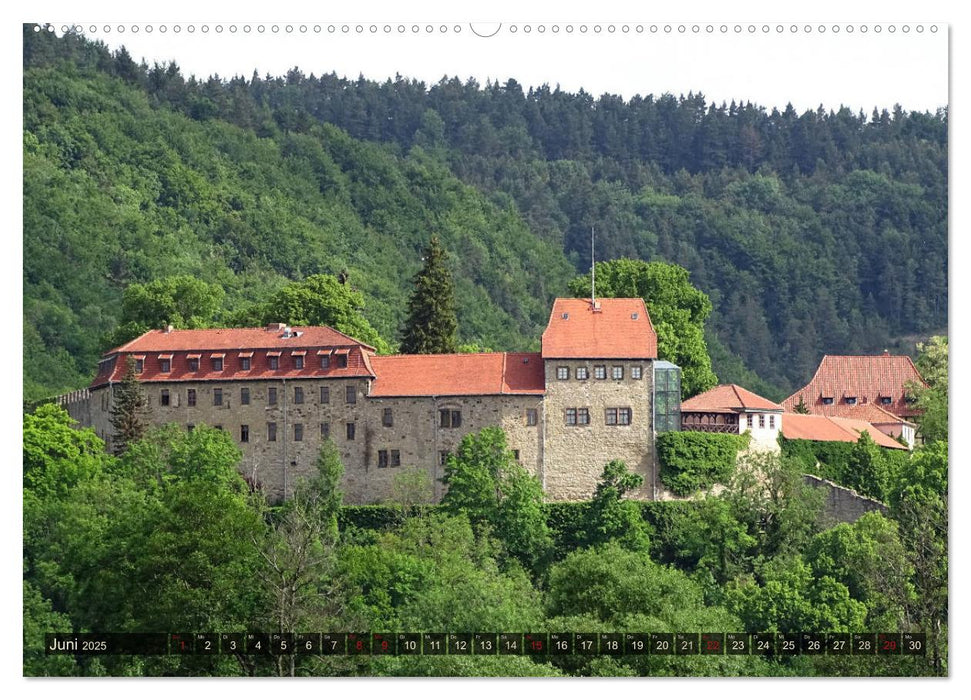 Wunderbares Thüringen - Burgen (CALVENDO Wandkalender 2025)