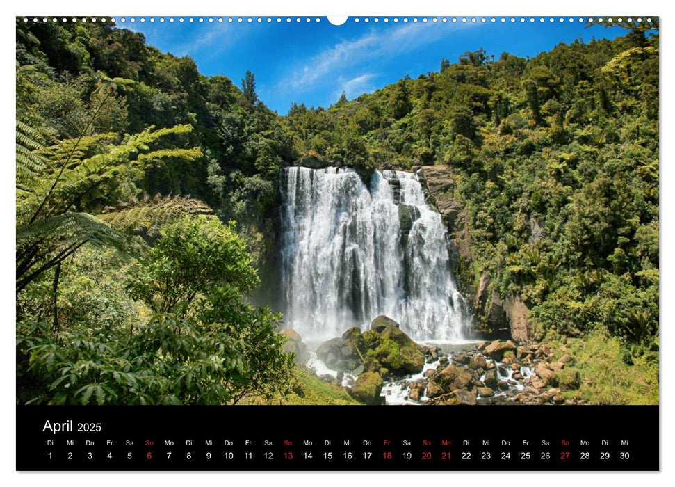 Naturblicke - Wasserfälle (CALVENDO Wandkalender 2025)