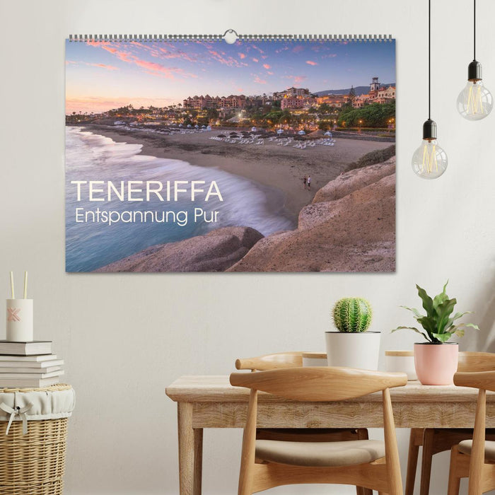 Teneriffa Entspannung Pur (CALVENDO Wandkalender 2025)