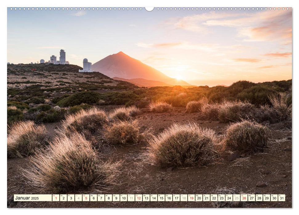 Teneriffa Entspannung Pur (CALVENDO Wandkalender 2025)