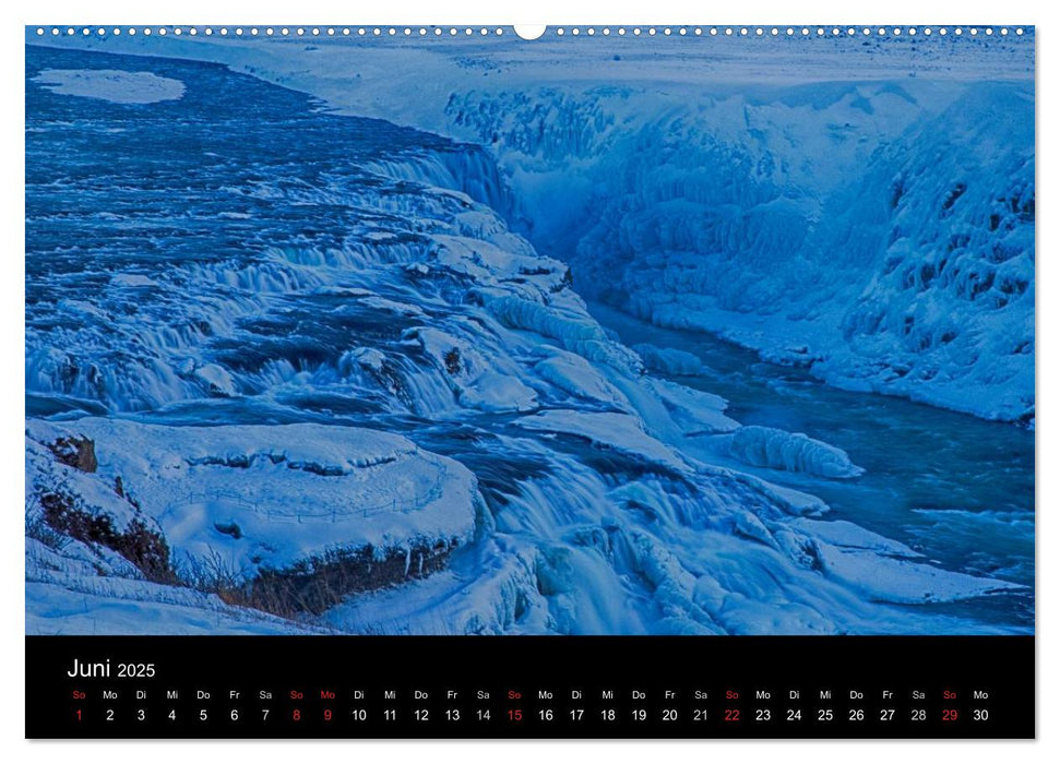 Naturblicke - Wasserfälle (CALVENDO Premium Wandkalender 2025)