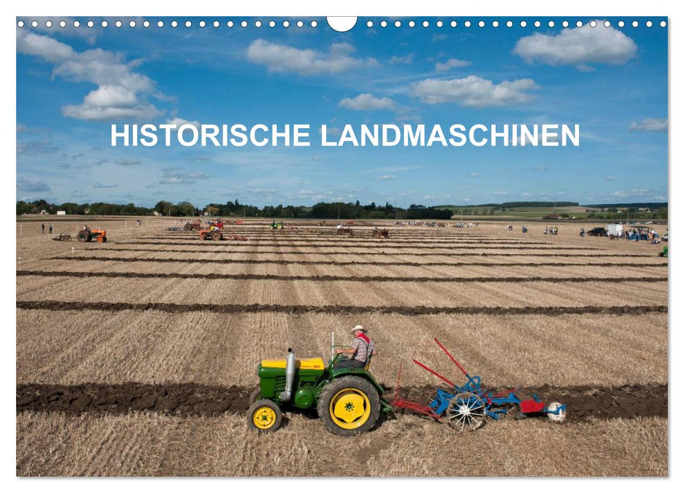 Historische Landmaschinen (CALVENDO Wandkalender 2025)