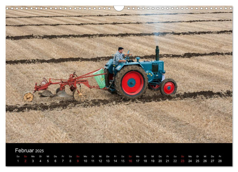 Historische Landmaschinen (CALVENDO Wandkalender 2025)