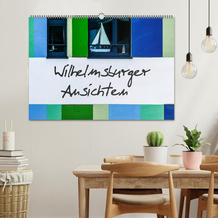 Wilhelmsburger Ansichten (CALVENDO Wandkalender 2025)