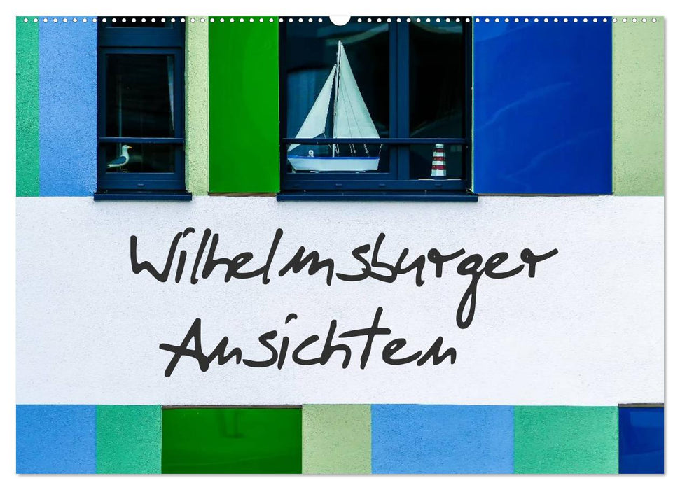 Wilhelmsburger Ansichten (CALVENDO Wandkalender 2025)