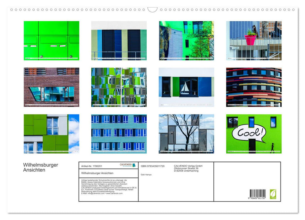 Wilhelmsburger Ansichten (CALVENDO Wandkalender 2025)