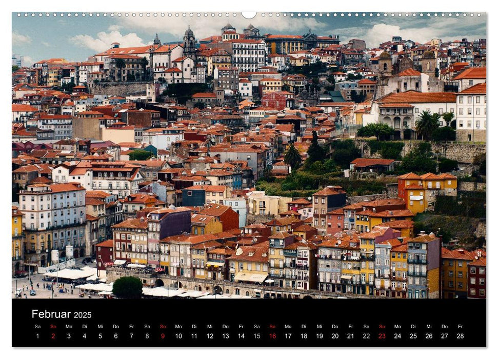 Unterwegs in Portugal (CALVENDO Wandkalender 2025)