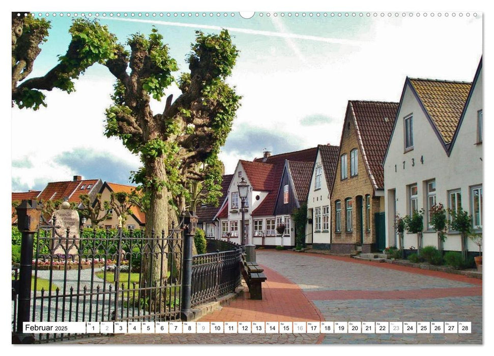 Die Ostsee - von Schleswig nach Glücksburg (CALVENDO Wandkalender 2025)
