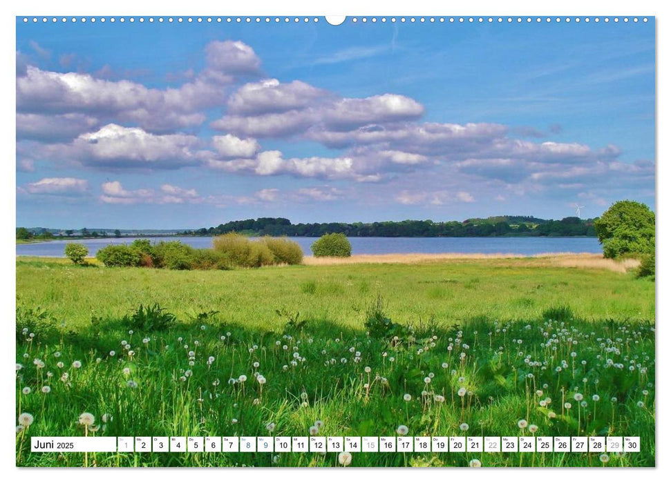 Die Ostsee - von Schleswig nach Glücksburg (CALVENDO Wandkalender 2025)