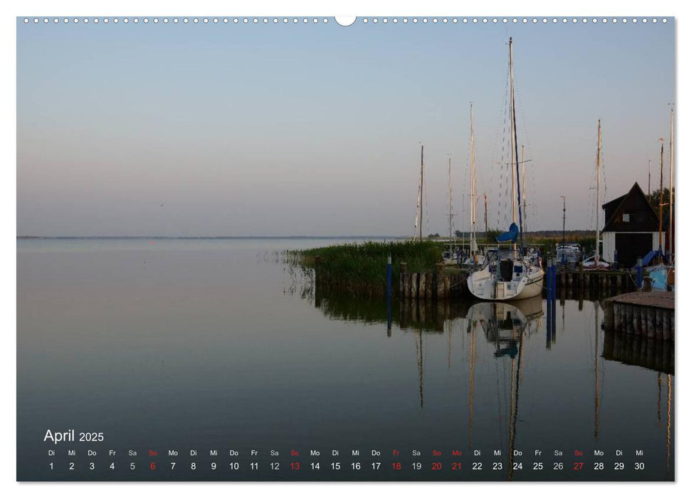 Anblicke und Ausblicke auf Fischland Darß (CALVENDO Wandkalender 2025)