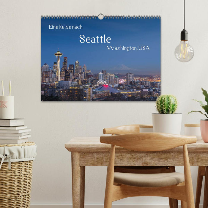 Eine Reise nach Seattle (CALVENDO Wandkalender 2025)