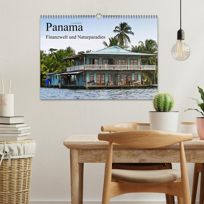 Panama - Finanzwelt und Naturparadies (CALVENDO Wandkalender 2025)