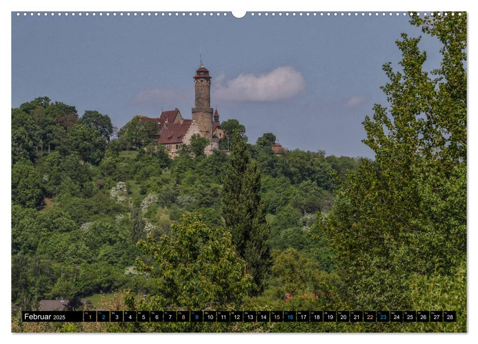 Jakobsweg Steigerwald (CALVENDO Wandkalender 2025)