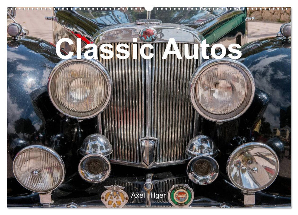 Classic Autos (CALVENDO Wandkalender 2025)