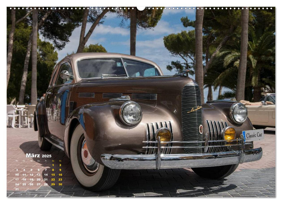 Classic Autos (CALVENDO Wandkalender 2025)