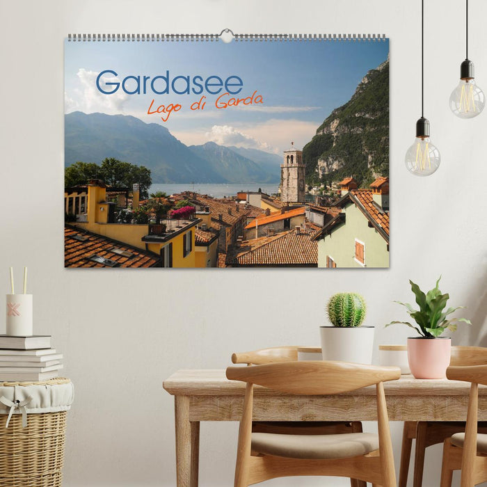 Gardasee. Lago di Garda (CALVENDO Wandkalender 2025)