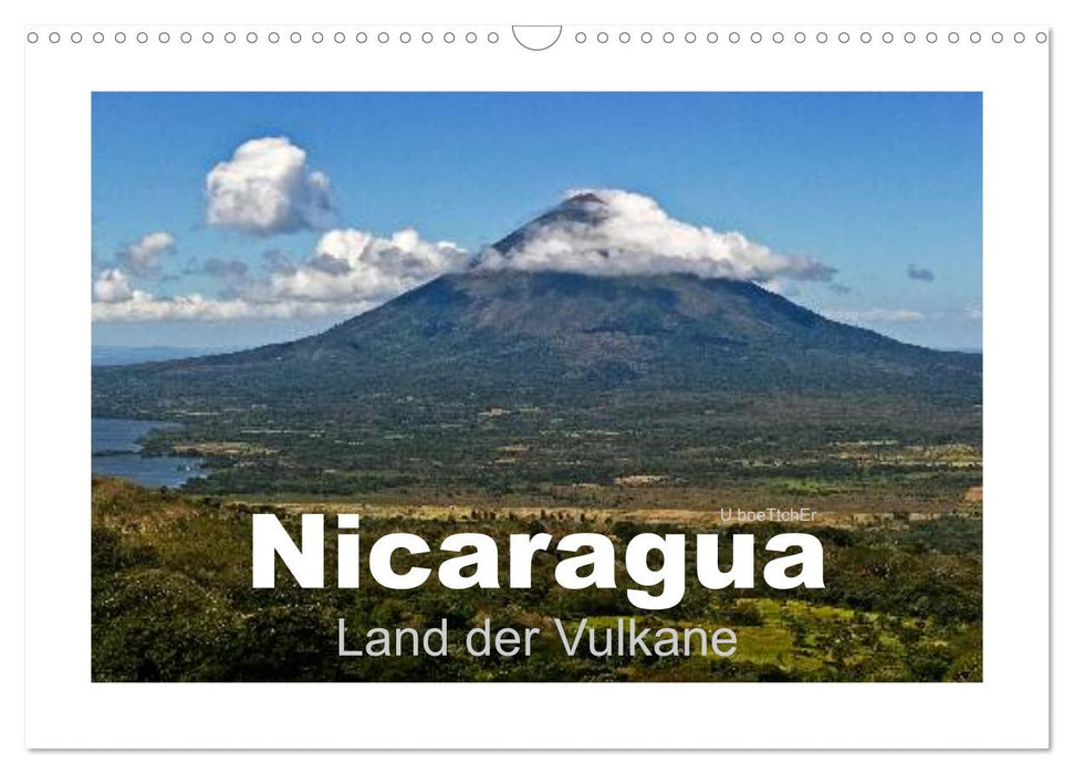 Nicaragua - Land der Vulkane (CALVENDO Wandkalender 2025)