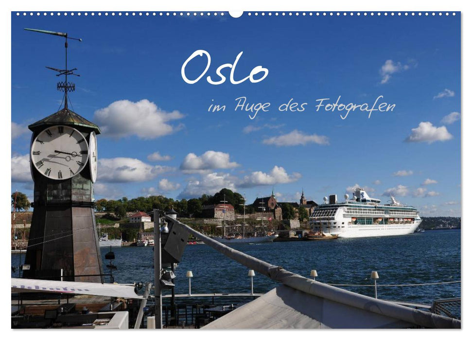 Oslo im Auge des Fotografen (CALVENDO Wandkalender 2025)