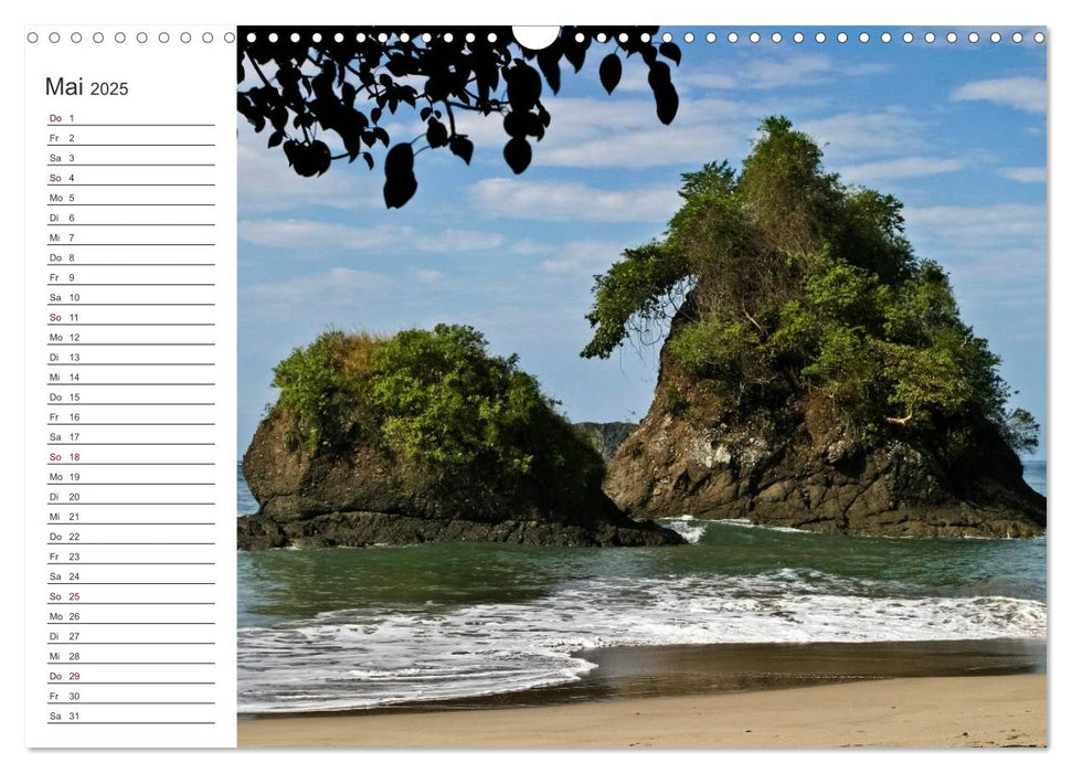 Costa Rica - Natur Pur (CALVENDO Wandkalender 2025)