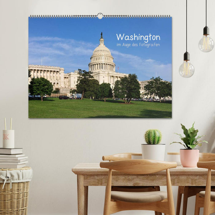 Washington im Auge des Fotografen (CALVENDO Wandkalender 2025)