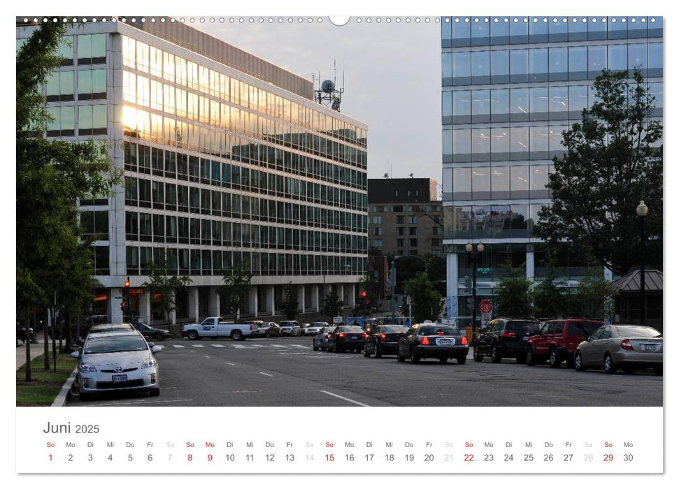 Washington im Auge des Fotografen (CALVENDO Wandkalender 2025)