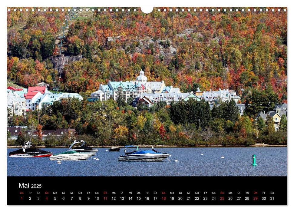 Indianer-Sommer Mont Tremblant Quebec (CALVENDO Wandkalender 2025)