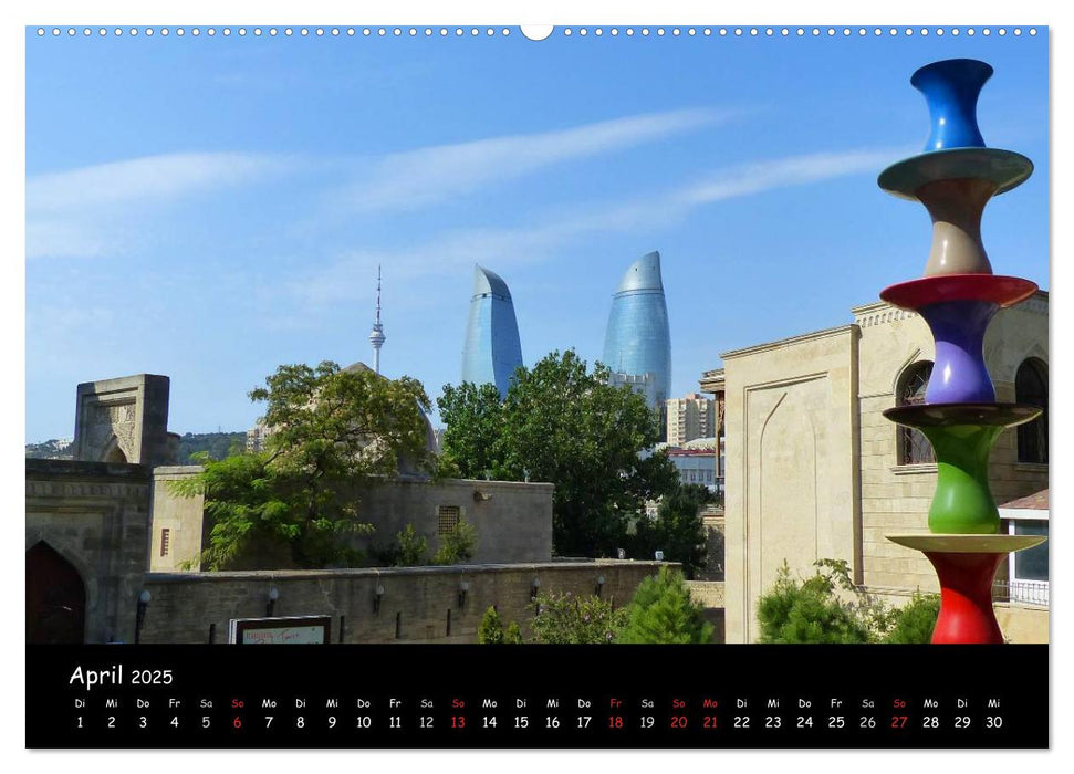 Unbekanntes Aserbaidschan (CALVENDO Wandkalender 2025)