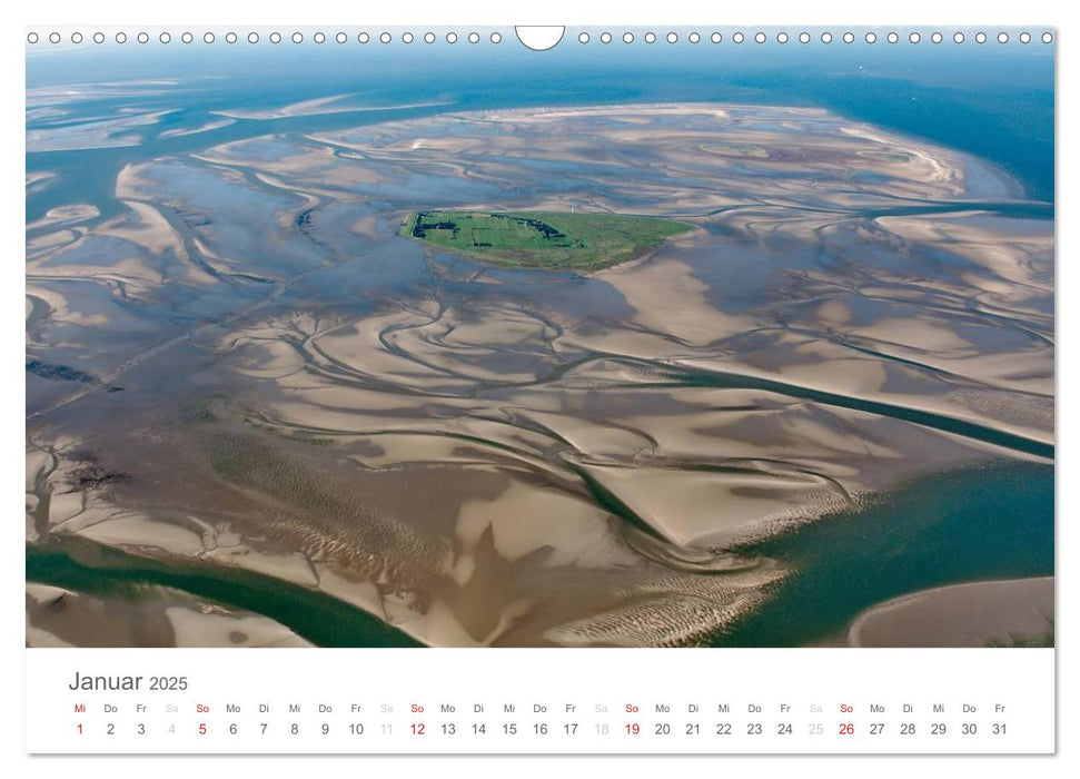 Nordfriesische Inseln im Auge des Fotografen (CALVENDO Wandkalender 2025)