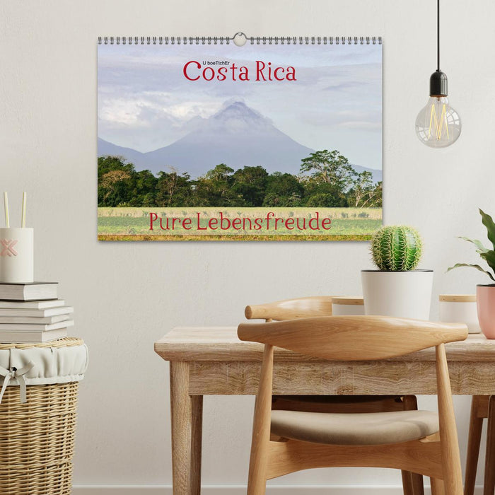 Costa Rica - Pure Lebensfreude (CALVENDO Wandkalender 2025)